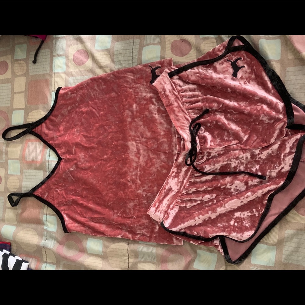 Victoria’s secret pink cami and short set